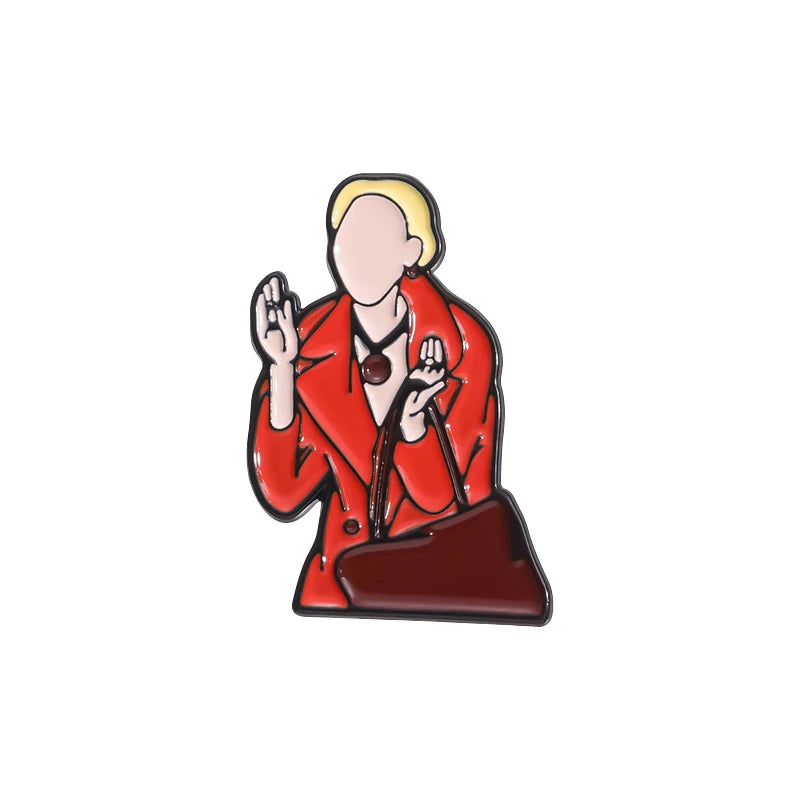 Friends TV Show Inspired Pins - Pack of 5