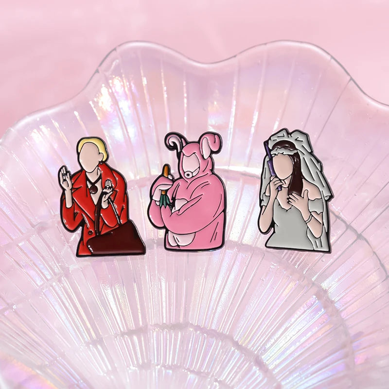 Friends TV Show Inspired Pins  - Pack of 5